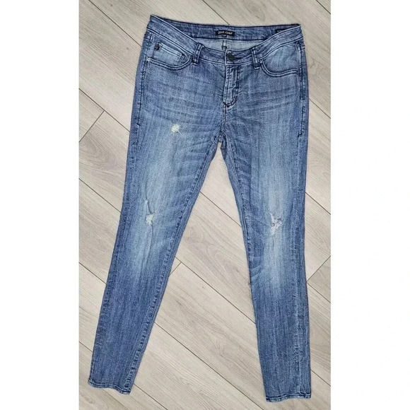 Dear John Women's Skinny Jeans - Classic Blue - Picture 1 of 12